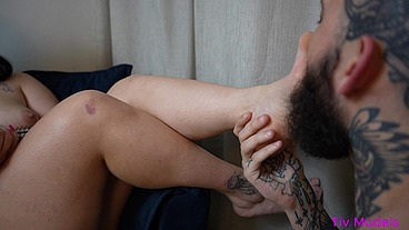 Casal de namorados Tatuados transando gostoso!