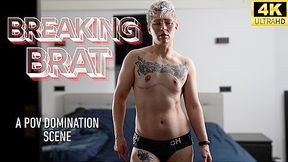 Breaking Brat - Alpha Dominant Makes You Submit with Rough Play, Verbal Humiliation, Golden Shower