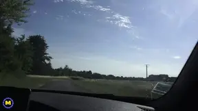 Skinny MILF Flora Milano gets double blowjob and fucked hard