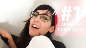 Femme fatale date's cumshot clip