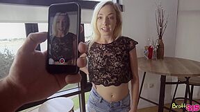 Zoe Parker It Just Slipped In - Skinny Blonde Stepsister Zoe Parker