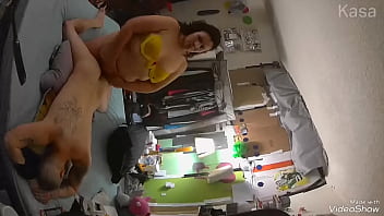 Thick sexy gf fucks ass with strap-on