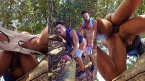 resolvi engravidar minha puta no mato