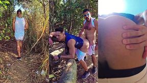 resolvi engravidar minha puta no mato