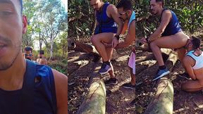 resolvi engravidar minha puta no mato