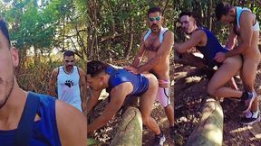 resolvi engravidar minha puta no mato