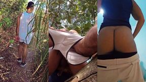 resolvi engravidar minha puta no mato