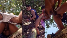 resolvi engravidar minha puta no mato