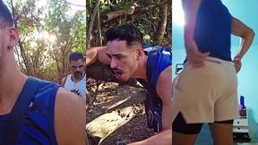 resolvi engravidar minha puta no mato