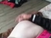 Bbc trauning Roxxy slams her own ass