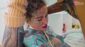 bbc anal dominates the alt babe - atm, facial and balls deep assfucking