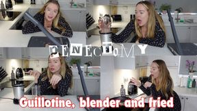 Penectomy: guillotine blender and fried Brea Rose chops off your penis