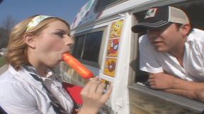 lexi belle fucks the ice cream man for a treat