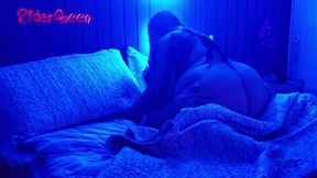 Hot stepmom seduces stepson in a dark motel