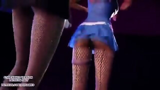 [MMD] Jun Hyo Seong - Superb-night Kiss Splendid Kpop Dance Ahri Seraphine League of Legends