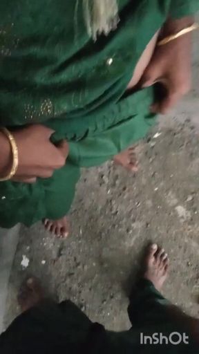 Telegu Hot Girlfriend Facking Her Bangali Boyfriend for Construction Site