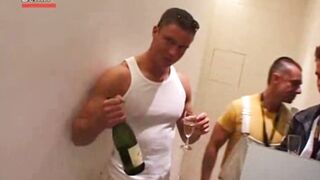 Muscle hunk boys: Randy, Alex, Marco, and Dennis get down and dirty with each other in hot HD action