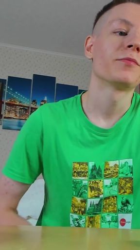 Memorable moment from &quot;Excited Twink Evgeny Cum 3 Times This Day!&quot;