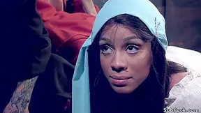 Jesus And His Followers Banging Sinner