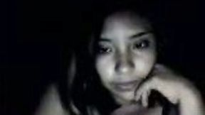 After a long webcam chat she finally flashed her boobies
