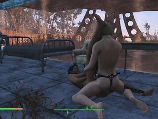 Bordel with glass windows. The Work of Prostitutes in Fallout 4 - Porno game, lesbo ding-dong