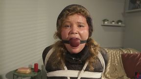 Vanda - Her Hidden Fetish - Tight Down Jacket Hogtie (FULL HD MP4)