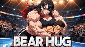 Bearhug Domination - Mistress Taiga Crushes Her Opponent Into Submission on the Mat