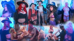 WitchPunsch: An Unbelievable Group Fling with Gigantic Cock & Creampie