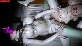 Car Toon - The Bigboob Loop: 3d Infatuation - 3d Animation