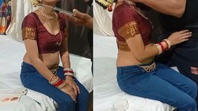 Makeup artist fucking new bride&#039;s pussy during makeover