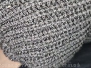 A trucker on the highway in women's underpants decided to try himself again as a road slut completel