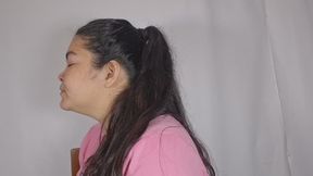 Try yawning with your mouth closed