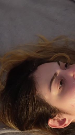 Pregnant MILF Gets Rough Bukkake Gangbanged