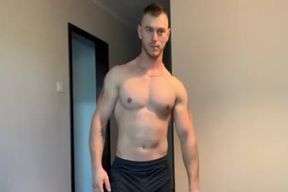 OF - Bodyouwant nude Flexing & draining off 1