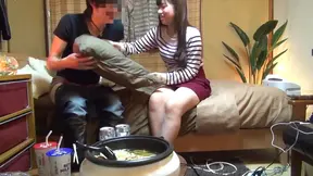 Voyeur enjoys extreme fuck show from horny couple 4
