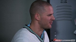Pale Freckled Redhead Babe Faye Reagan Sucks and Fucks Hung Stud Mick Blue