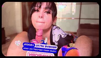 Step Sis Deepthroating & Cum Swallowing Surprise!