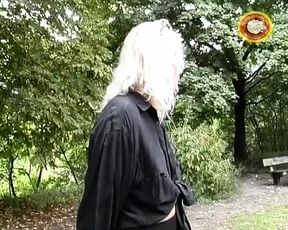 Small titted German lady shaving before getting fucked hard