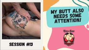 My Tatted Ass Gets The Love It Deserves With Prone Bone And Cum In Belly