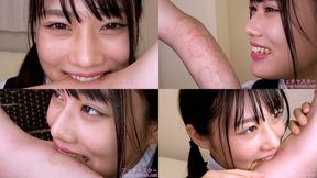 Rin Amasawa - Biting by Japanese cute girl part1 - MOV