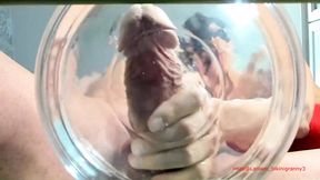 Dirty cougar sucks cock&#x1F32D; slowmo, milks huge load
