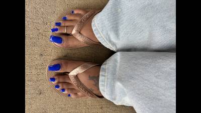 BLUE BOOTY SOLES