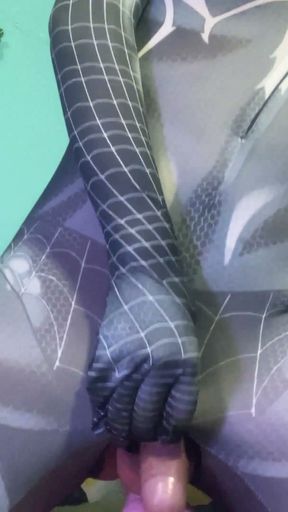 SpiderGwen take big cock inside her ass   Clip 1