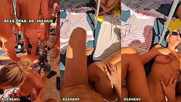 VIDÉO EXCLUSIVE- BAISE A LA POOL PARTY AU CAP D'AGDE