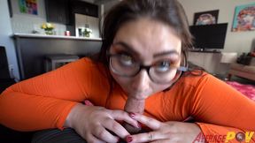 chubby velma cosplay with cutie fitsid