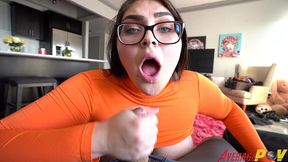 chubby velma cosplay with cutie fitsid