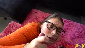 chubby velma cosplay with cutie fitsid