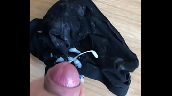 i cum all over my straight friend'_s cum-stained underwear