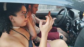 sofie lollipop me chupou dentro do carro
