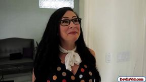 Granny sucks boarders dick for rent